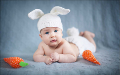 

Cute Baby Funny Poster for room and home décor Paper Print(12 inch X 18 inch, Rolled)