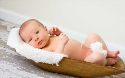 

Cute Baby Poster for room and home décor Paper Print(12 inch X 18 inch, Rolled)