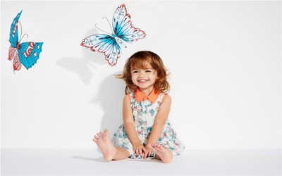 

Cute Little Girl Poster for room and home décor Paper Print(12 inch X 18 inch, Rolled)
