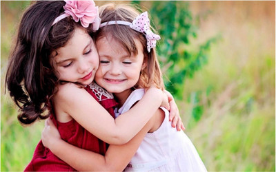 

Two Beautiful Sisters Poster for room and home décor Paper Print(12 inch X 18 inch, Rolled)