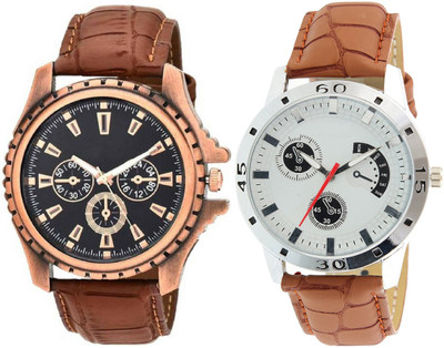 

Orayan Gentleman Special Combo of Two OZ-208-211 Watch - For Men