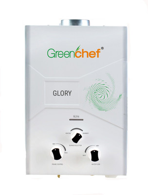 Greenchef 6 L Gas Water Geyser (Glory, White)