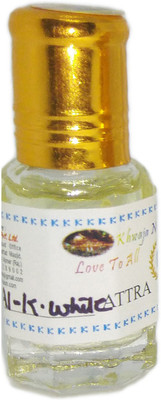 

Khwaja Naksh Al-Khalees White 5g Floral Attar(Genda/Merigold)