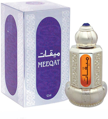 

Al Haramain Meeqat (Silver) Fragrance Pure Attar (Perfume Oil) - 12 ml Floral Attar(Floral)