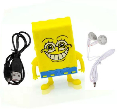 

CASADOMANI Good Quality mini Mp3 Player Spongebob Cartoon Player With TF Card Slot sports Mini Player 32 GB MP3 Player(Multicolor, 0 Display)