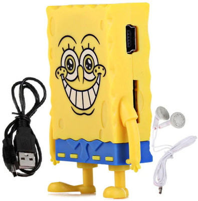

CASADOMANI High Quality Mp3 Player Spongebob Cartoon Player With TF Card Slot sports mini MP3 Mini M3 Player 32 GB MP3 Player(Multicolor, 0 Display)