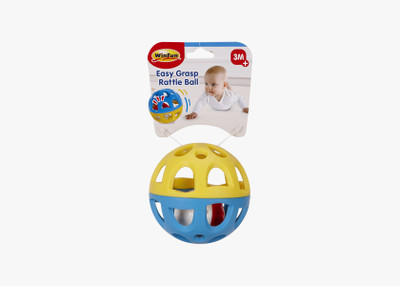 

Winfun Natural Rubber Rattle Ball Rattle(Multicolor)