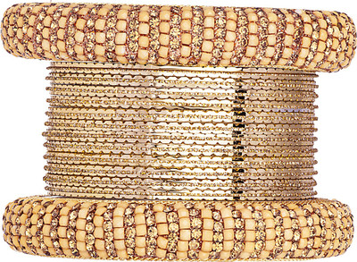 Peora Alloy Bangle Set(Pack of 14)