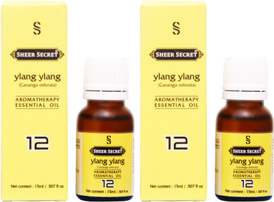 

SHEER SECRET YLANG YLANG ESSENTIAL OIL (15ML EACH)(30 ml)