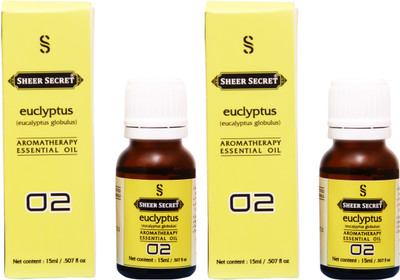 

SHEER SECRET EUCLYPTUS ESSENTIAL OIL (15ML EACH)(30 ml)