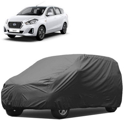 A+ RAIN PROOF Car Cover For Datsun Go+ (Without Mirror Pockets)(Grey)