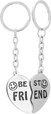 

Rashi Traders Best Friend For Love Key Chain(Silver)