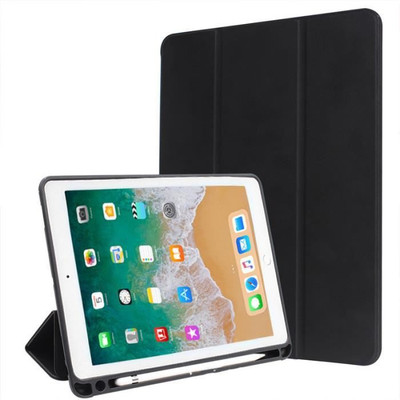 MOCA Flip Cover for Apple iPad 9.7 2017 / 2018(Black, Cases with Holder, Pack of: 1)
