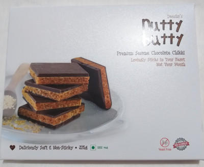 

DeeshaFoods Deesha Foods Nutty Butty Sesame Chocolate chikki Bars(Pack of 375, 375 g)