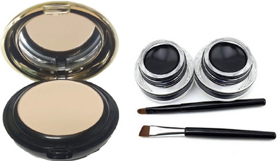 

Gabbu NEW COMPACT POWDER & GEL EYELINER COMBO(Set of 5)