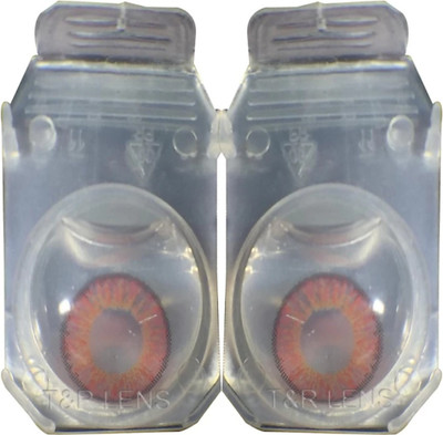 

teenager Teencon36 Yearly Contact Lens(0.00, Dark Brown, Pack of 1)