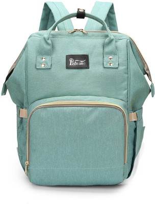 

Pofunuo Premium Quality Waterproof Stylish Large Capacity Mommy Baby Nappy Diaper Backpack (Green) Diaper Backpack(Green)