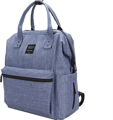 

Pofunuo International Brand Large Capacity 300D Fashion Multi-Function Travel Diaper Bag Backpack (Skyblue) Diaper Backpack(Skyblue)