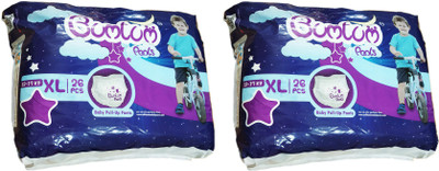 

bumtum BABAY PULL-UP DIAPER PANTS (26X2 = 52 PCS) XL SIZE FOR BABAY WEIGHT 12-17 - XL(52 Pieces)