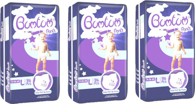

bumtum BABY PULL-UP DIAPER PANTS (34X3 = 102 PCS) LARGE SIZE FOR BABY WEIGHT 9-14 KG - L(102 Pieces)