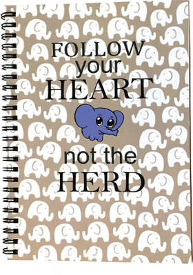 Macro New designer collection A5 Diary Unruled 100 Pages(Brown)