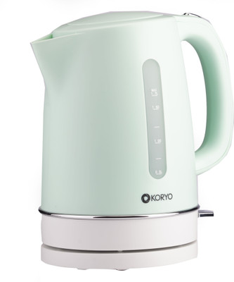 

Koryo KEK19GS Electric Kettle(1.7 L, White & Blue)
