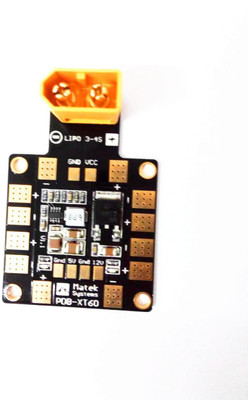 

ARDUINO M688 Matek Mini Power Hub Power Distribution Board With BEC 5V And 12V Micro Controller Board Electronic Hobby Kit