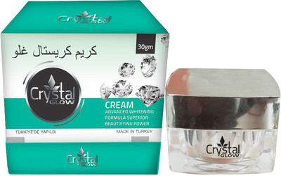 

Crystal Glow Cream For Advanced Whitening 30gm(30 ml)