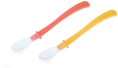 

PUR Long Handle Soft Spoons (Pack of 2) - Plastic(Multicolor)