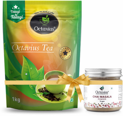 

Octavius Assam CTC Premium Black Tea 1 KG + Chai Masala Powder 75 Gm Combo(Assam CTC - 1 KG, Chai Masala - 75 Gm)