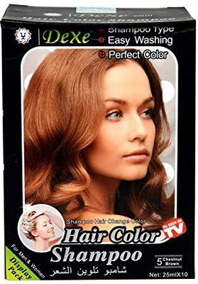 

DEXE Women And Men Chestnut Brown Hair Color(Multi)