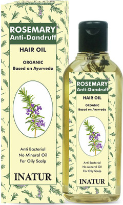 

Inatur Rosemary Anti Dandruff Hair Oil (100ml) Hair Oil(100 ml)