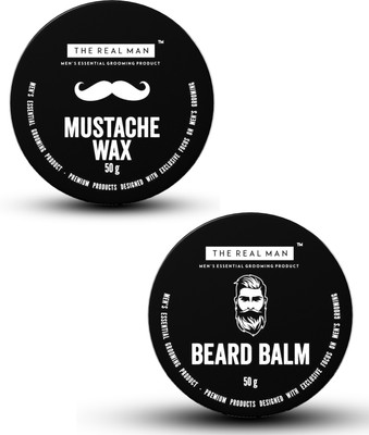 

The Real Man Beard balm and Mustache wax Hair Wax(100 g)