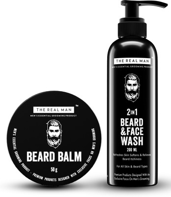 

The Real Man Beard balm and beard & face wash Hair Cream(250 g)