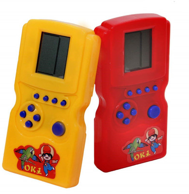 

white popcorn Handy Batter Operated Video Game for Return Gift Purpose. (Best for Return Gift ) Handheld Gaming Console(multi)