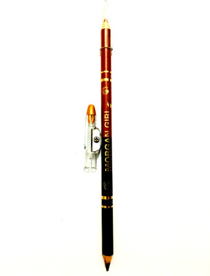 

MORGAN GIRL Waterproof BLACK & GOLD two-in-one Kajal with Sharpener(Black,Gold)