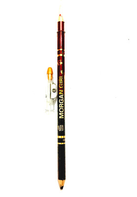 

MORGAN GIRL Waterproof DARK & LIGHT BROWN two-in-one Kajal with Sharpener(Dark Brown,Light Brown)