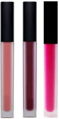 

Jeffy Matte look (light peach, maroon & magenta)(LIght Peach, Maroon, Magenta)