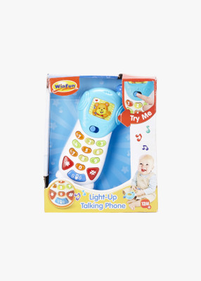 

Winfun Lightup Talking Phone(Blue)