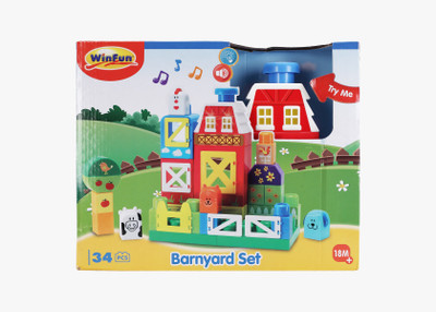 

Winfun I-Builder Barnyard Set(Multicolor)