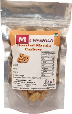

Mewawala Roasted Masala Cashew Cashews(100 g, Pouch)