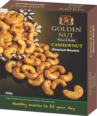 

Golden Nut Roasted Masala, Cashews(200 g, Box)