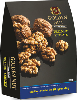 

Golden Nut California Walnut Kernals, Walnuts(200 g, Box)