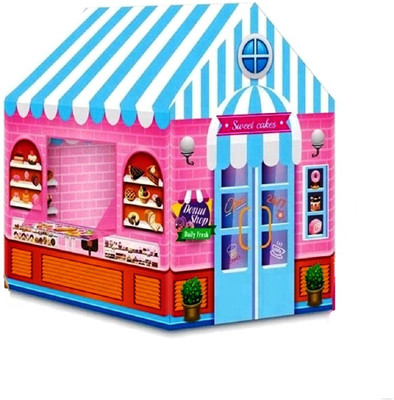 

b bros new toys CANDY HOUSE Tent House for Kids(Multicolor)
