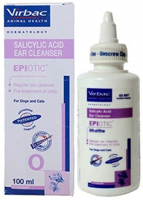 

Virbac 100 ml Pet Ear Cleanser(Suitable For Dog, Cat)