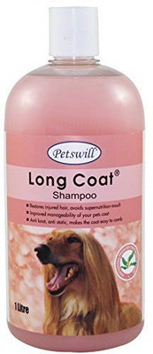 

PETSWILL Long Coat Shampoo Conditioning AMLA Extract Dog Shampoo(1 L)