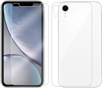 D & Y Front and Back Tempered Glass for Apple iPhone XR Max(Pack of 1)