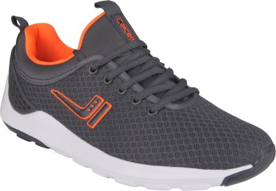 CALCETTO Bouncer Series Running Sports Wear Shoes For Mens Training & Gym Shoes For Men(Orange, Grey)