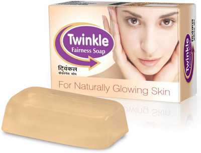 

Twinkle Naturally Fairness Glowing skin Soap(75 g, Pack of 4)