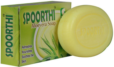 

SPOORTHI ALOEVERA SOAP(0.75 g, Pack of 6)